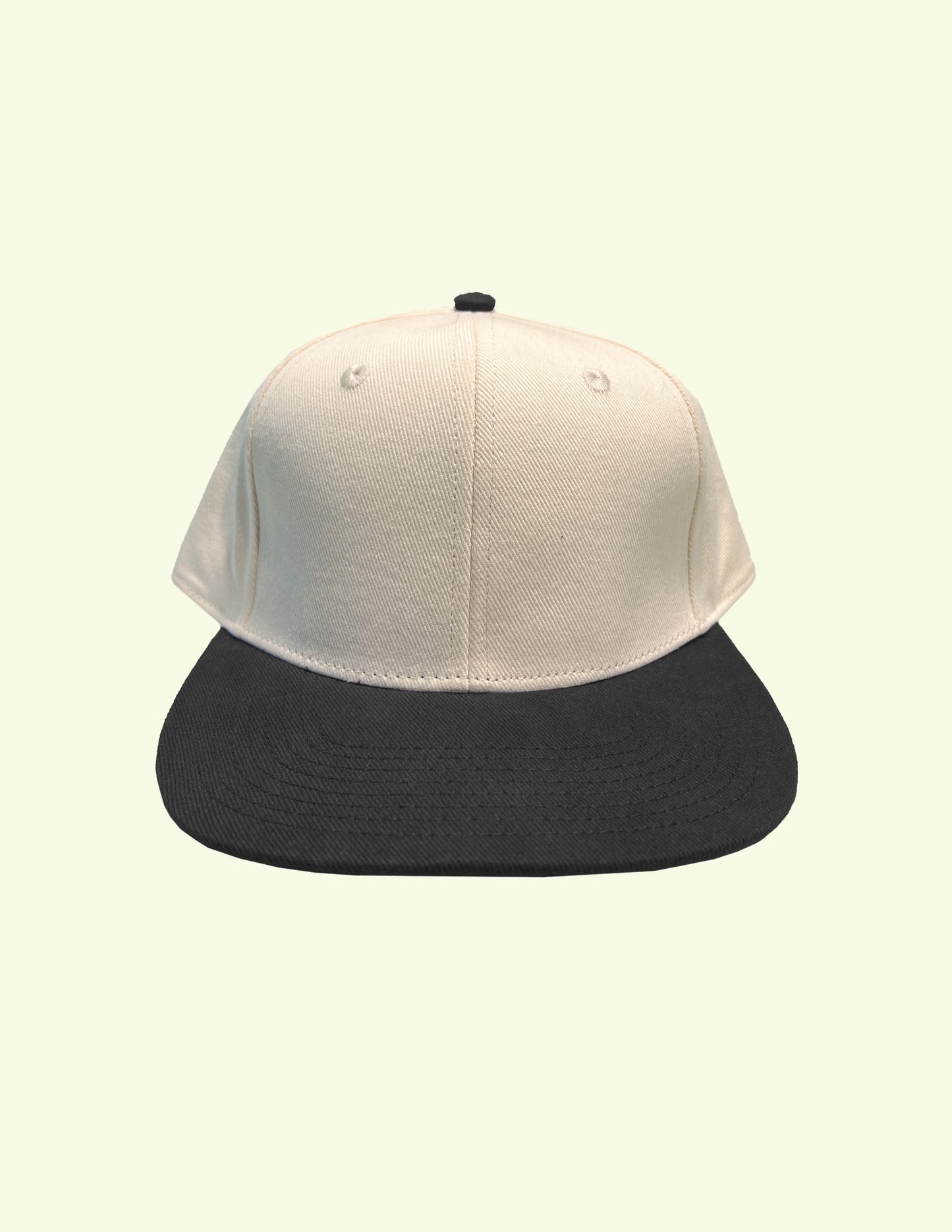 Contrast Flat Peak 6 Panel Cap