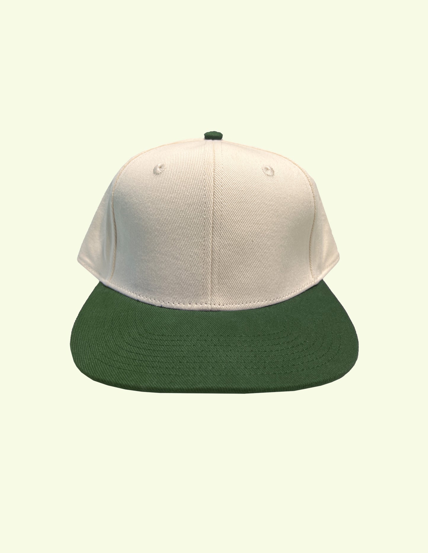 Contrast Flat Peak 6 Panel Cap