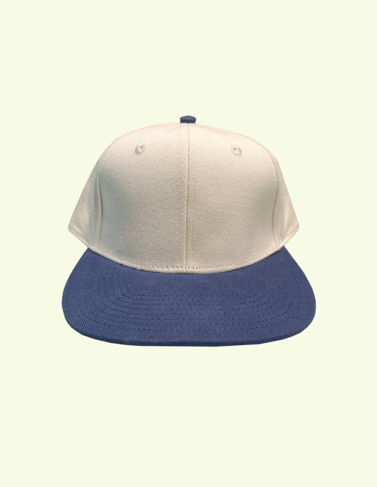 Contrast Flat Peak 6 Panel Cap